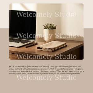 Client Welcome Packet Template, Editable Canva Onboarding Guide for Coaches & Service Providers, Welcome Booklet, New Client Kit image 3