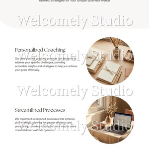 Paquete completo para clientes, plantillas de Canva para coaches y proveedores de servicios, paquete de bienvenida, guía de precios, propuesta. imagen 9