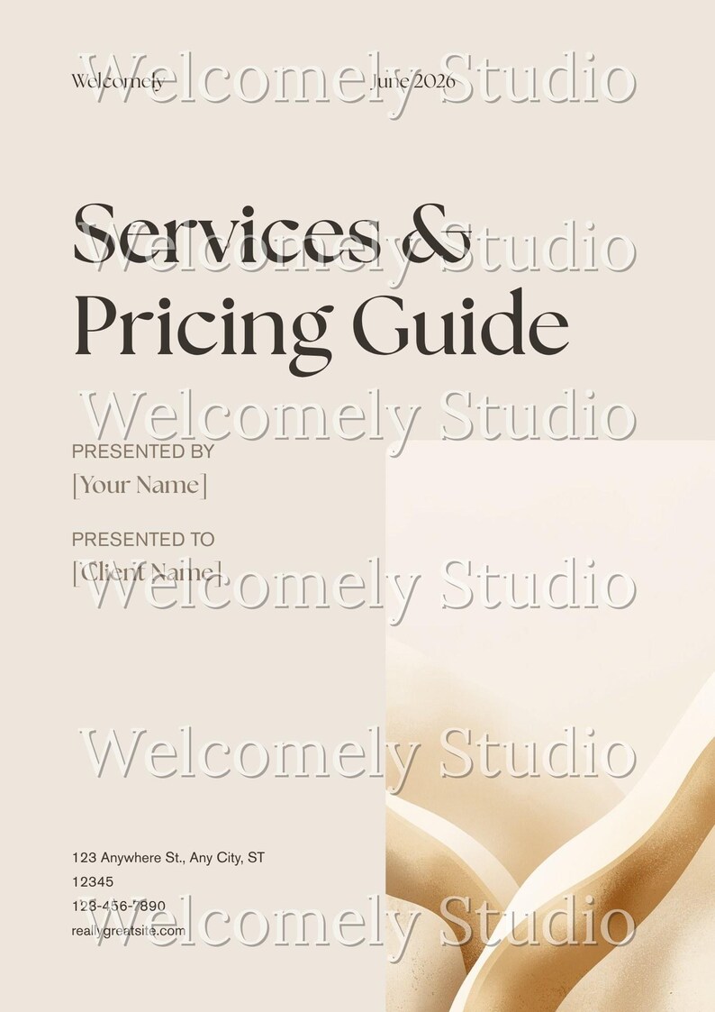 Paquete completo para clientes, plantillas de Canva para coaches y proveedores de servicios, paquete de bienvenida, guía de precios, propuesta. imagen 6