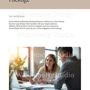 Services and Pricing Guide Template, Canva Price List for Coaches & Service Providers, Editable Client Onboarding Welcome Packet, Proposal image 8