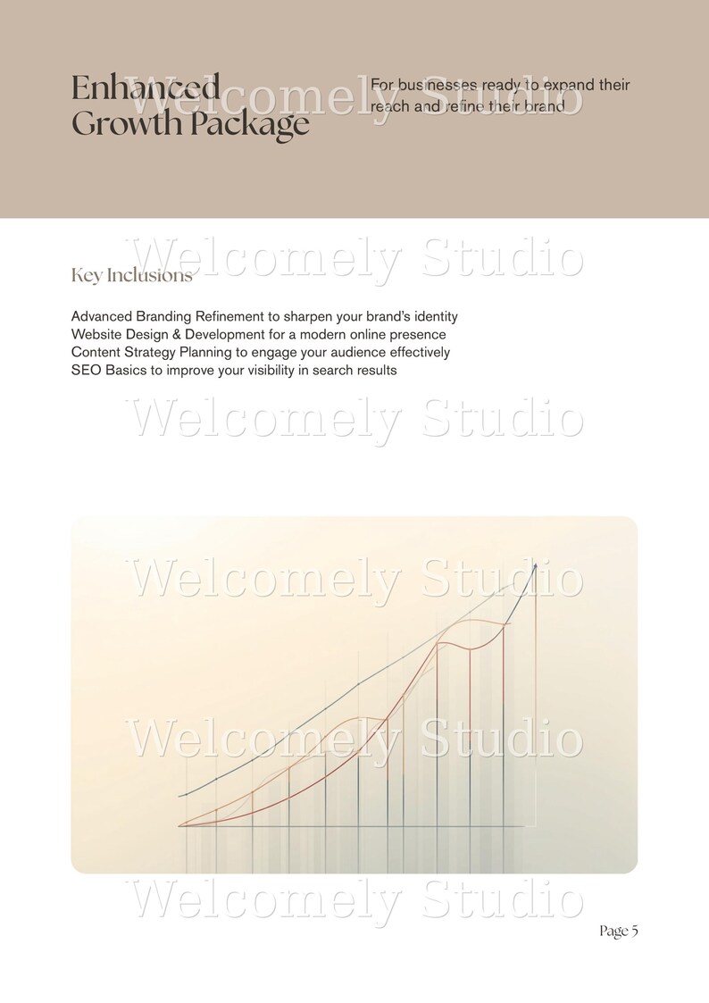 Services and Pricing Guide Template, Canva Price List for Coaches & Service Providers, Editable Client Onboarding Welcome Packet, Proposal image 9