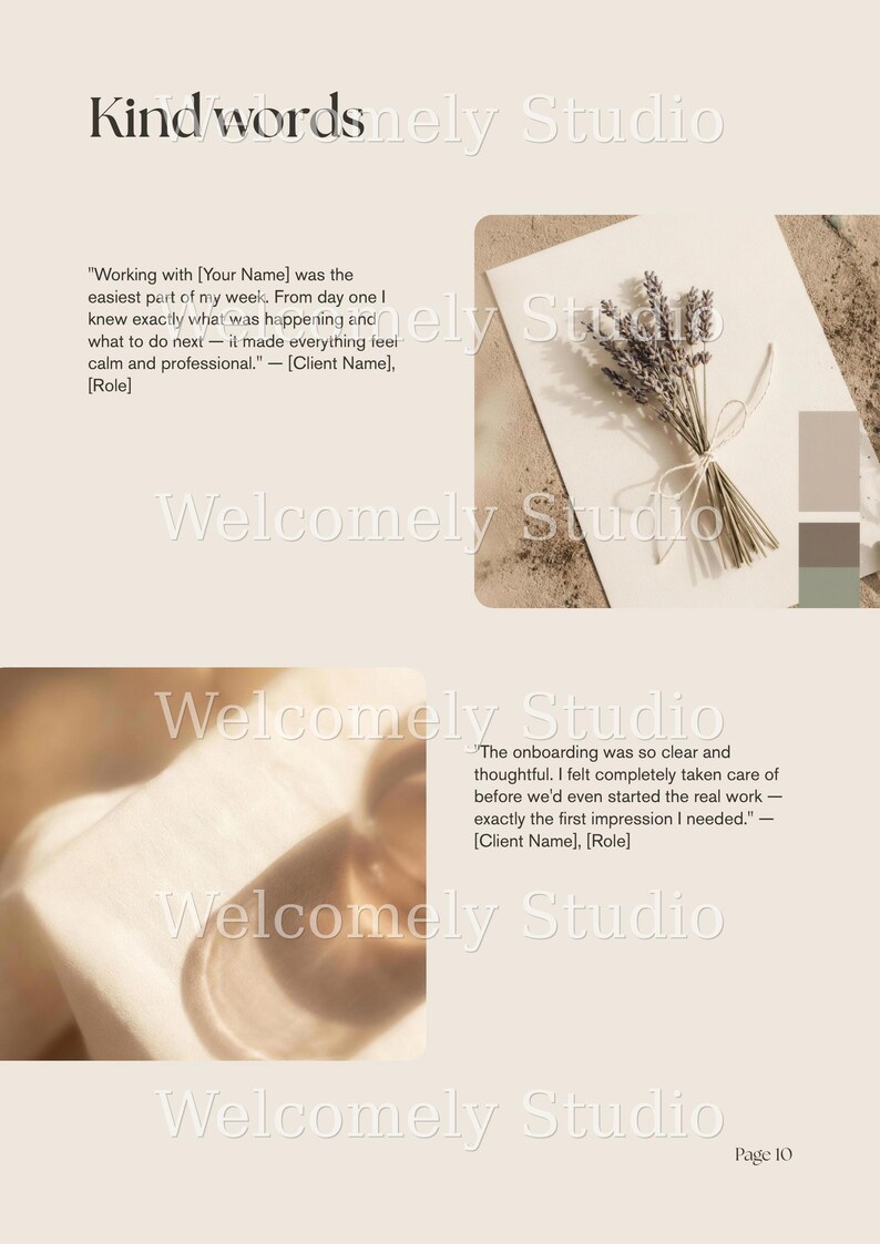 Client Welcome Packet Template, Editable Canva Onboarding Guide for Coaches & Service Providers, Welcome Booklet, New Client Kit image 9
