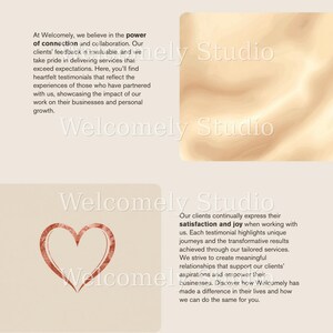 Services and Pricing Guide Template, Canva Price List for Coaches & Service Providers, Editable Client Onboarding Welcome Packet, Proposal image 10