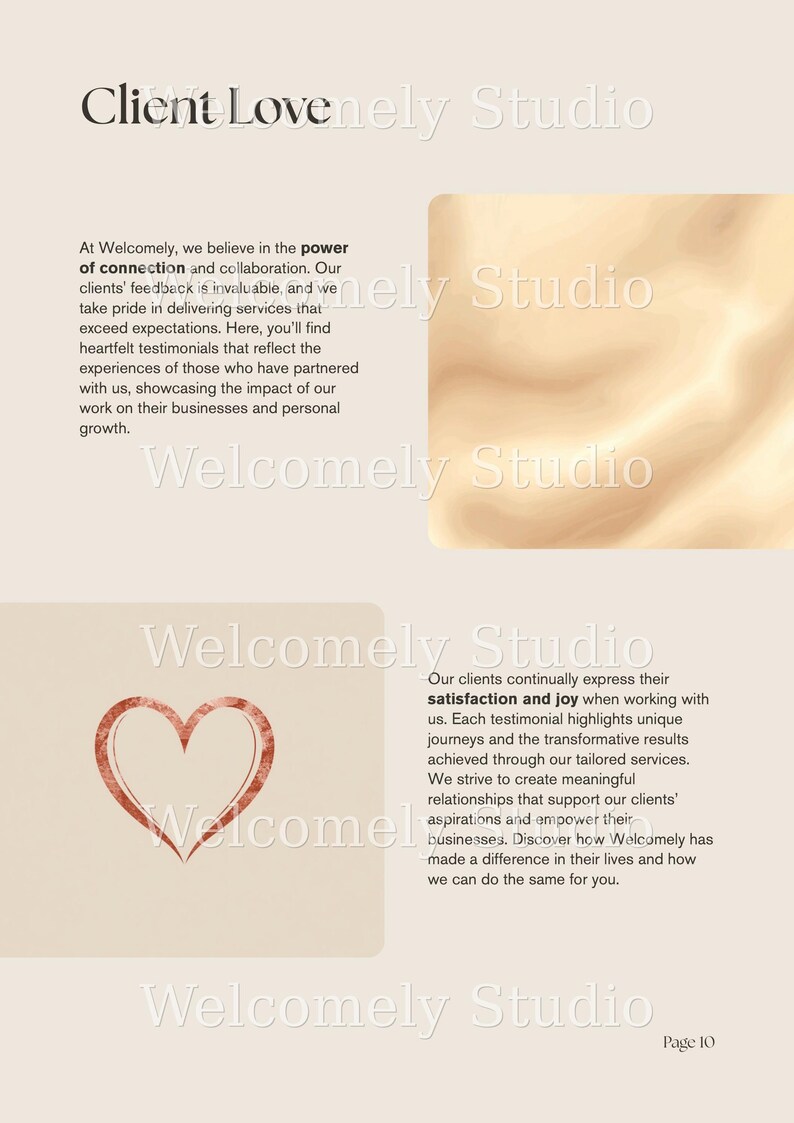 Services and Pricing Guide Template, Canva Price List for Coaches & Service Providers, Editable Client Onboarding Welcome Packet, Proposal image 10