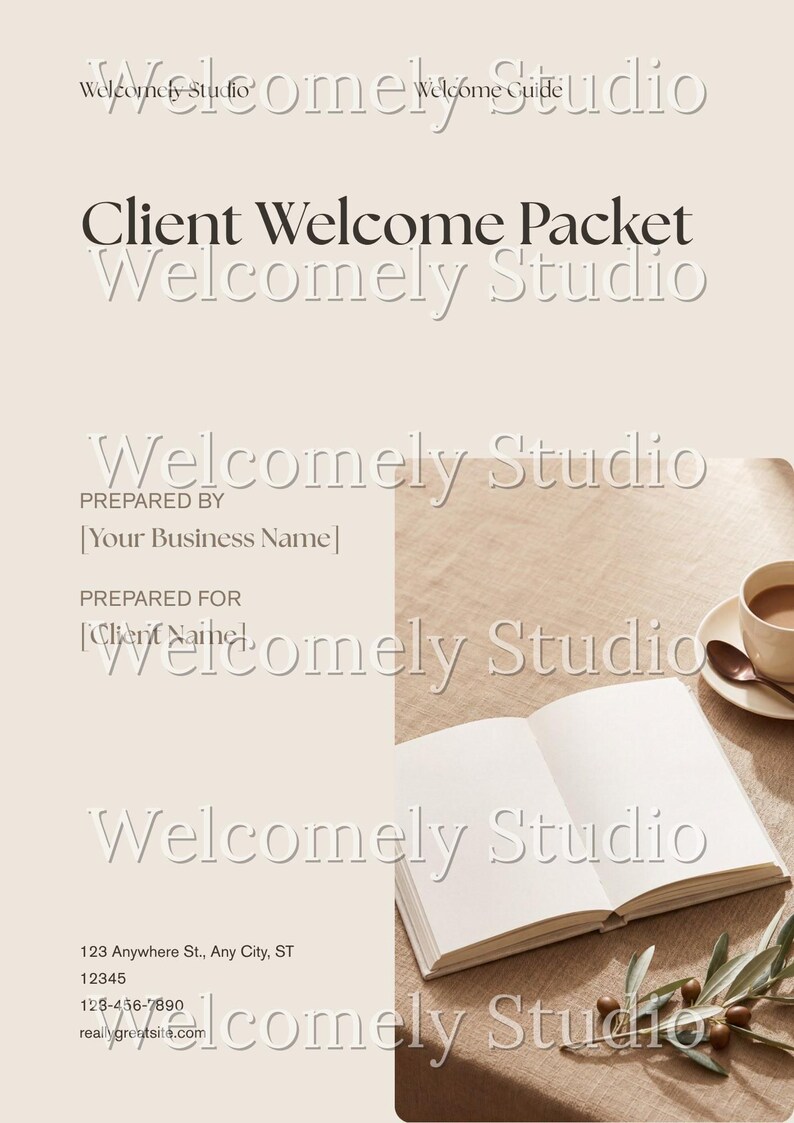 Paquete completo para clientes, plantillas de Canva para coaches y proveedores de servicios, paquete de bienvenida, guía de precios, propuesta. imagen 2