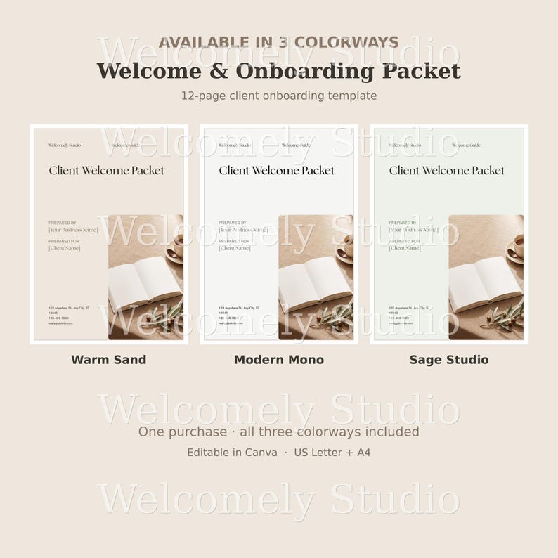 Client Welcome Packet Template, Editable Canva Onboarding Guide for Coaches & Service Providers, Welcome Booklet, New Client Kit image 13