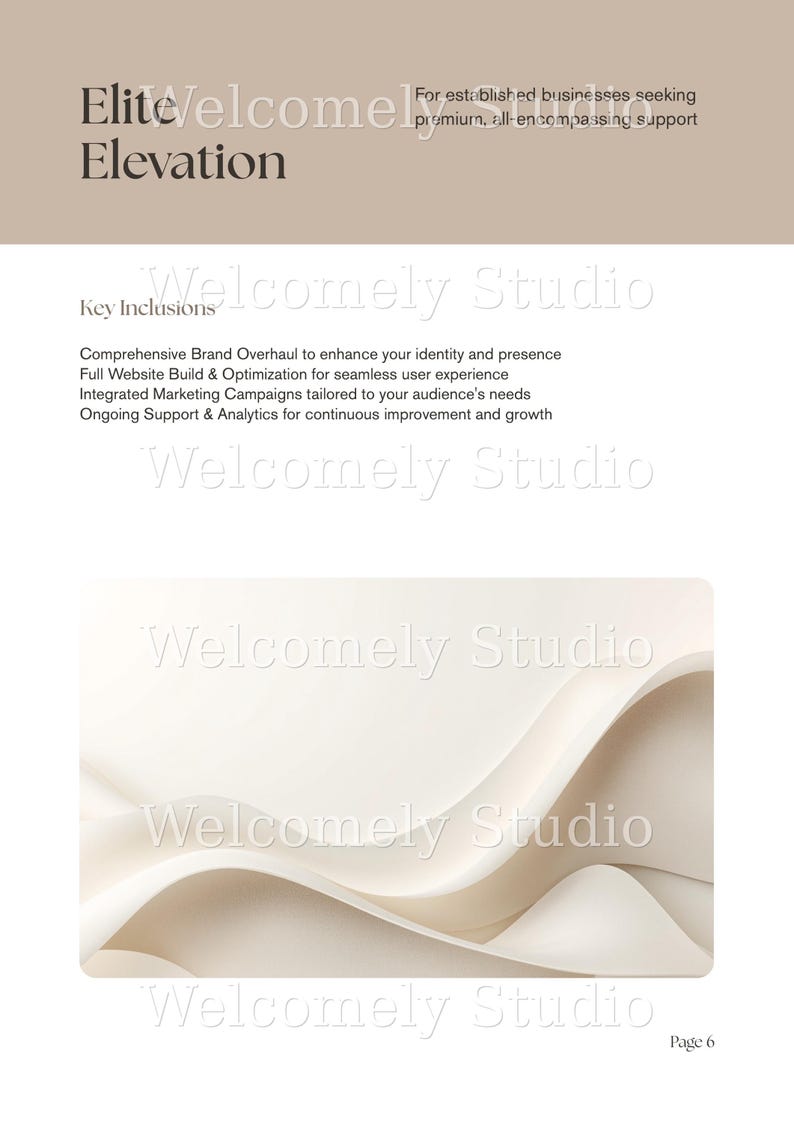 Services and Pricing Guide Template, Canva Price List for Coaches & Service Providers, Editable Client Onboarding Welcome Packet, Proposal image 7