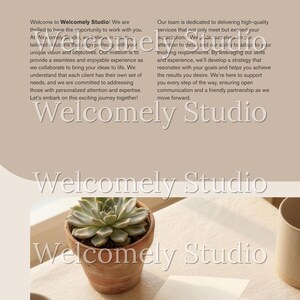 Paquete completo para clientes, plantillas de Canva para coaches y proveedores de servicios, paquete de bienvenida, guía de precios, propuesta. imagen 8