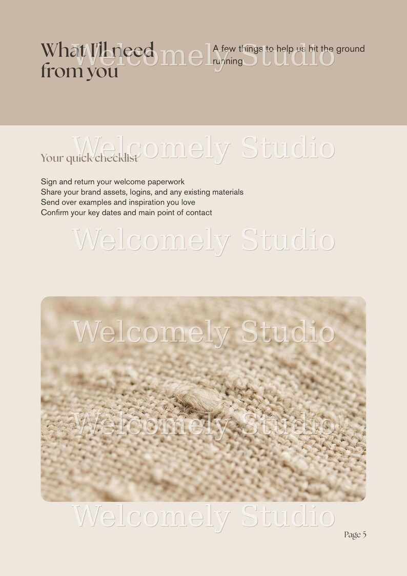 Client Welcome Packet Template, Editable Canva Onboarding Guide for Coaches & Service Providers, Welcome Booklet, New Client Kit image 4