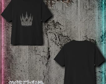 Sepulchral Crown Gothic Streetwear Tee – Dark Graphic Print