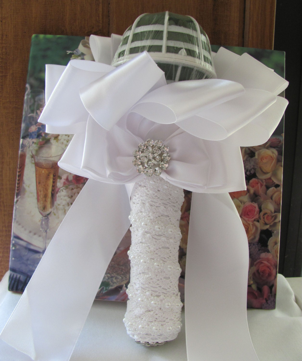 Bridal Bouquet Holder Wedding Bouquet Holder. DIY Bridal