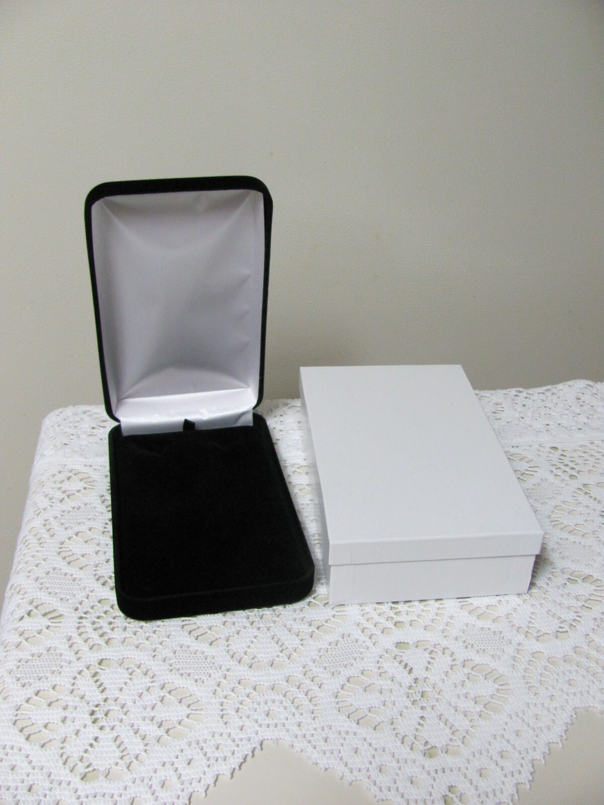 Necklace Gift Box Jewelry Supplies Large Necklace Gift Box Etsy