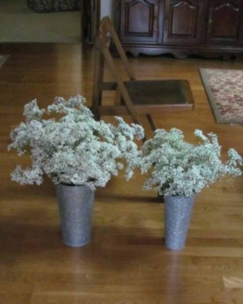 Wedding Vases Tin Market Bucket Floral Containers Etsy