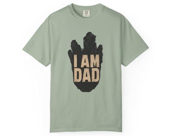 Camiseta "Soy papá" / Camiseta divertida para el Día del Padre / Regalo para papá / Parodia de Groot / Regalo para papá primerizo / Camiseta gráfica unisex