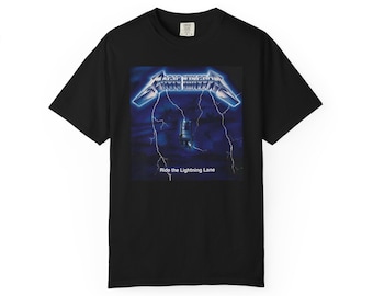Camiseta Magic Kingdom Ride the Lightning Lane / Camiseta divertida de Disney Metal / Regalo Disney para adultos / Camiseta de parques Disney / Humor de Lightning Lane