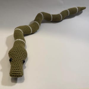 Snake Amigurumi Virkmönster
