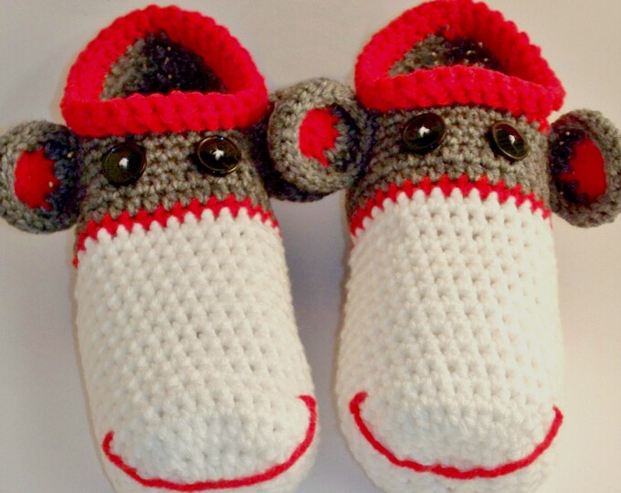 mens monkey slippers