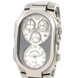 Philip Stein Signature XL Dual Time Zone Watch – Size 3 (3TF)