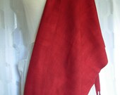 Merino Wool shawl plant dyes 2 shawls Madder Red and Acacia Brown art-to-wear over-sized scarf large shawl meditation wrap stole