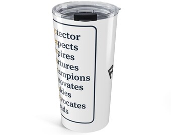 Principal List Tumbler 20oz | School Administrator Role Traits