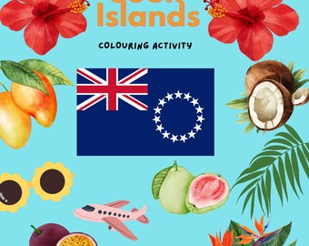 Cook Islands Colouring Activity Book