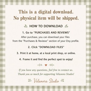 Moody Botanical Print, Vintage Dark Academia Floral Art (Digital Download) image 10