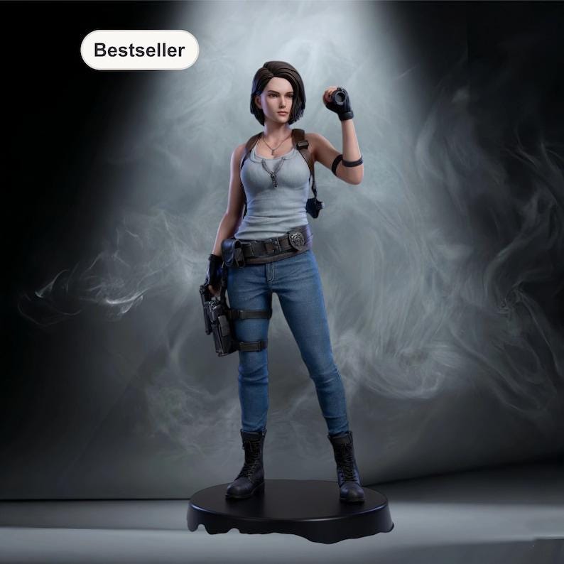 Jill valentine figure - Etsy 日本