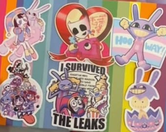 TADC Fanart Waterproof Matte Vinyl Stickers