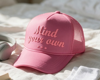 Puff Print Trucker Cap, Custom Foam Trucker Hats, Personalized Foam Trucker Hats, Custom Caps, Custom Hat, Trucker Hats, Trucker Caps