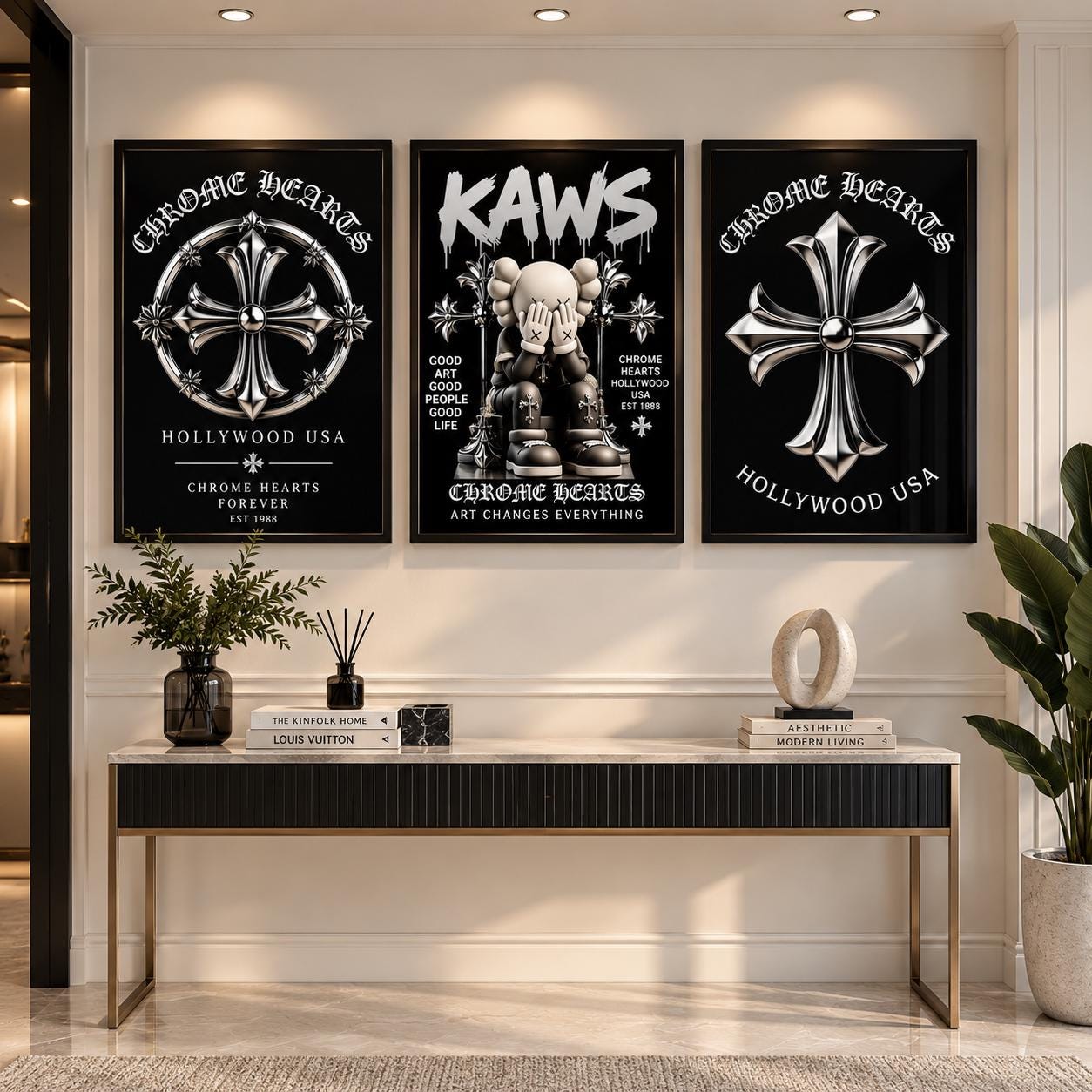 Chrome Hearts Wall Poster - Etsy