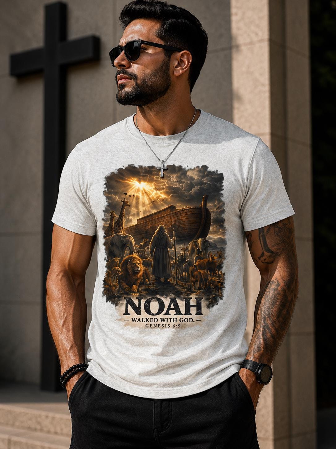 Noah's Ark T Shirt - Etsy