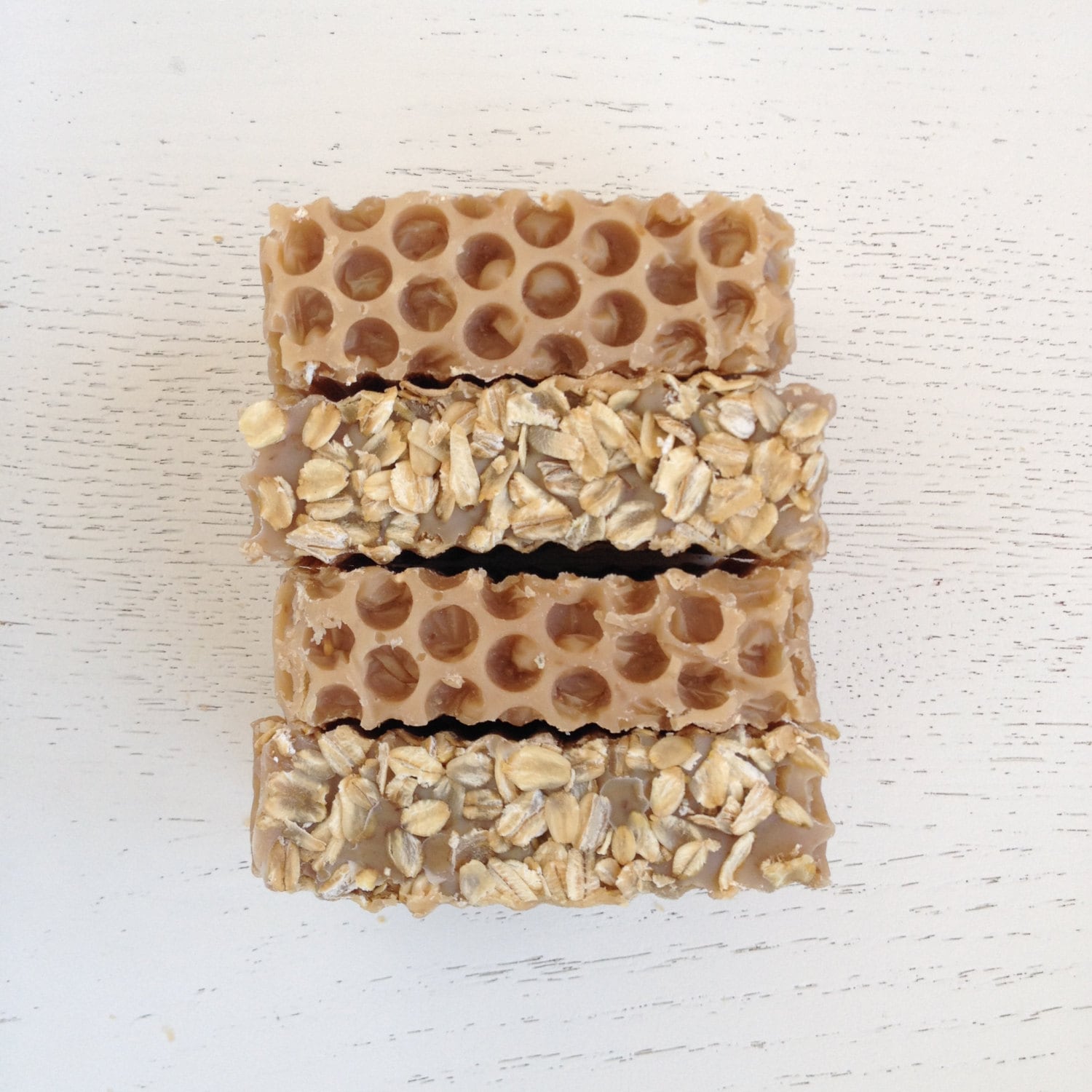 Oatmeal, Milk, and Honey Handmade Soap with Local Organic Honey - hom…
