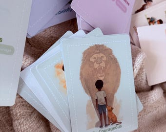 Proverbs Wisdom Cards for Kids | Bible Flashcards, Character Formation (Physical Deck)