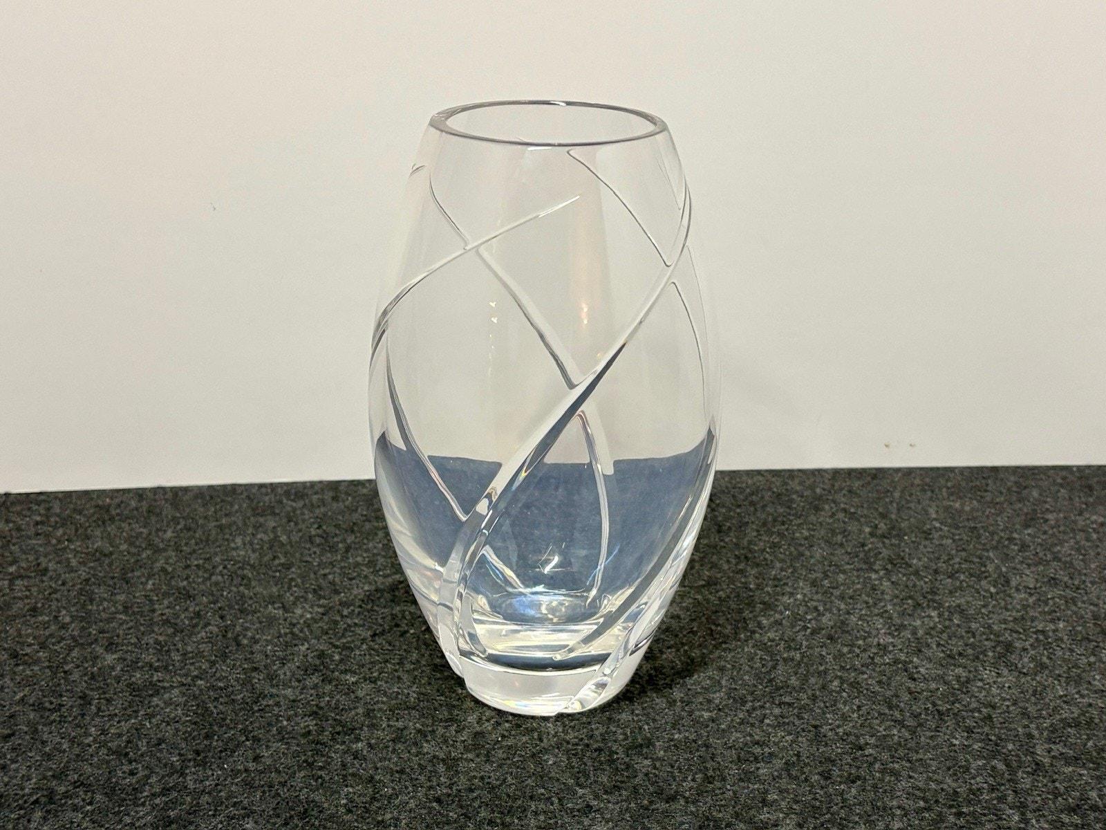 Tiffanys and Co Crystal Vase - Etsy Canada