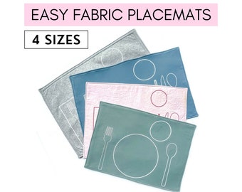 Montessori Placemat Pattern | SVG, PNG, EPS, STUDIO3 Files I Instant Download