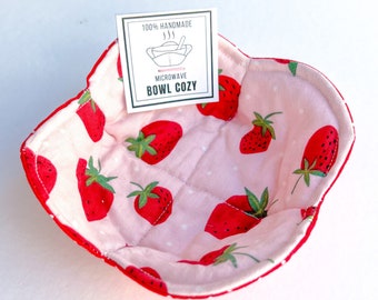 Printable Bowl Cozy Tags | Handmade Cotton Cozy Care (Digital PDF)
