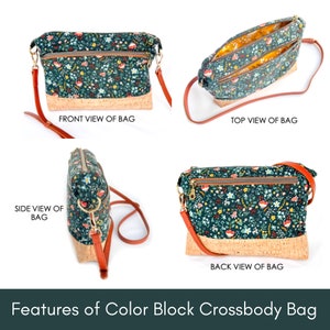 Rectangular Crossbody Bag PDF Sewing Pattern Instant Download image 4