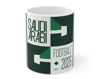 Saudi Arabia Football 2026 Mug
