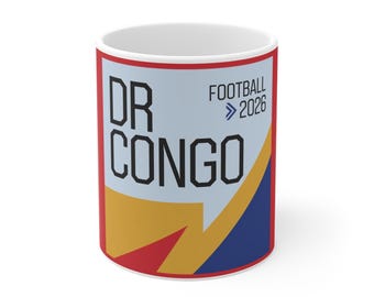 DR Congo Football 2026 Mug