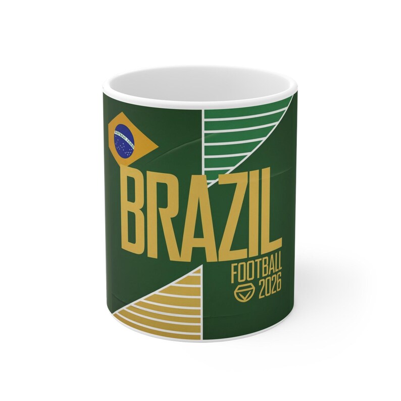 Brazil Football 2026 Mug image 1