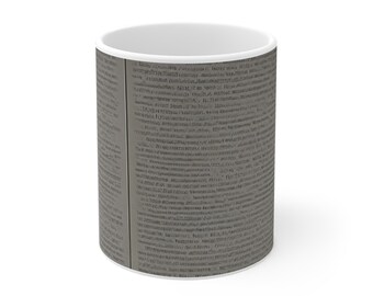 Taza de café / Lámina conmemorativa de los veteranos