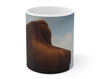 Kaffeebecher | American Bison Plains Druck