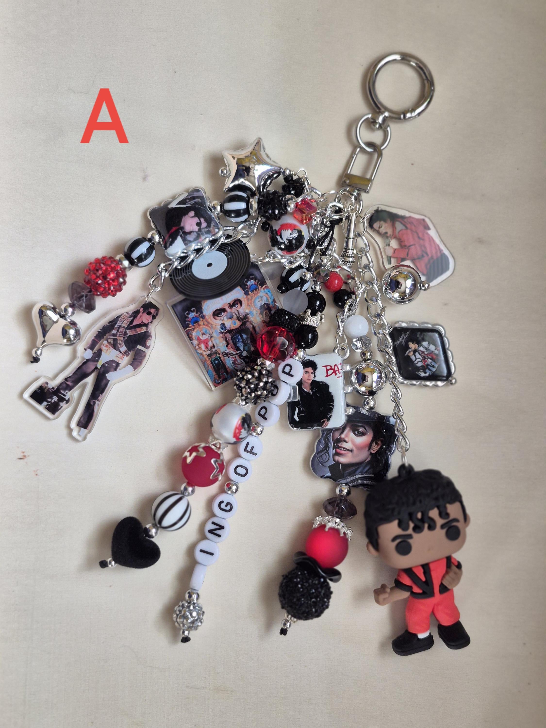 Michael jackson keychain - Etsy 日本