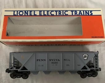 Vagón tolva cubierto Lionel Pennsylvania RR 6-6123 -1984