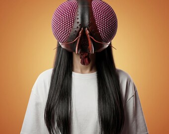 Máscara para la cabeza de mosca STL 3MF / Impresión 3D / Descarga de casco imprimible