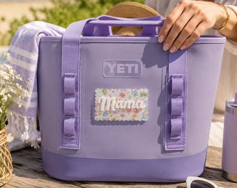 Custom Yeti Camino Patch, Personalized Acrylic Yeti Bag Charm, Velcro Yeti Bag Tag, Custom Yeti Accessories, Preppy Bag Charm for Tote