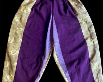 Upcycled Vintage KIMONO Sarouel Hose