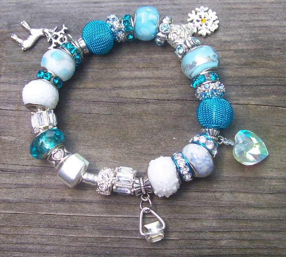 Frozen Inspired European Charm Bracelet Etsy Singapore