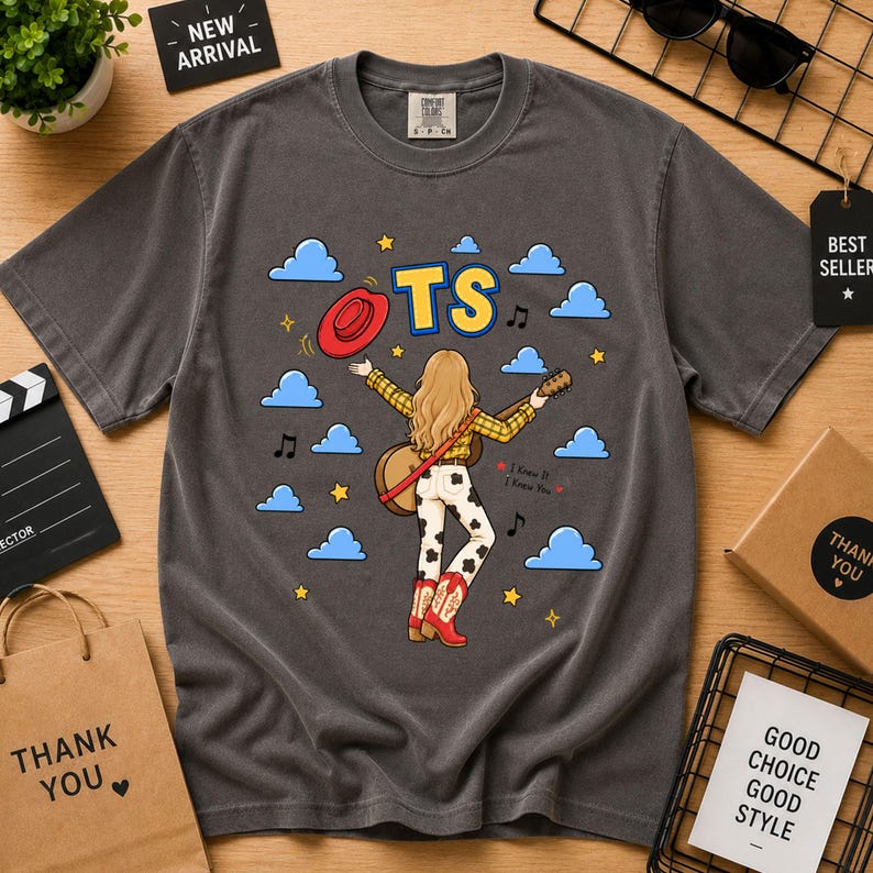 Comfort Colors® I Knew It I Knew You Shirt, TS 2026 Tshirt for Fan, Toy Story Song Inspired Tshirt image 3