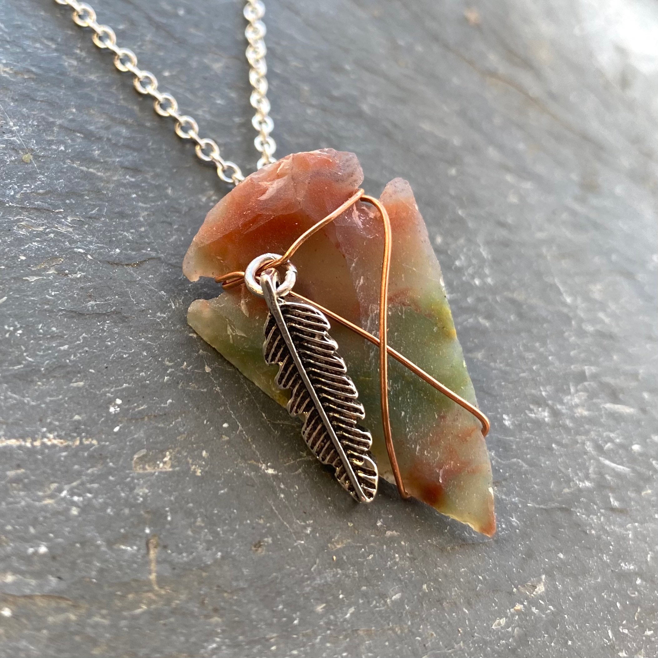 Rustic Square Sasquatch Copper Necklace – Riveted Oak Designs